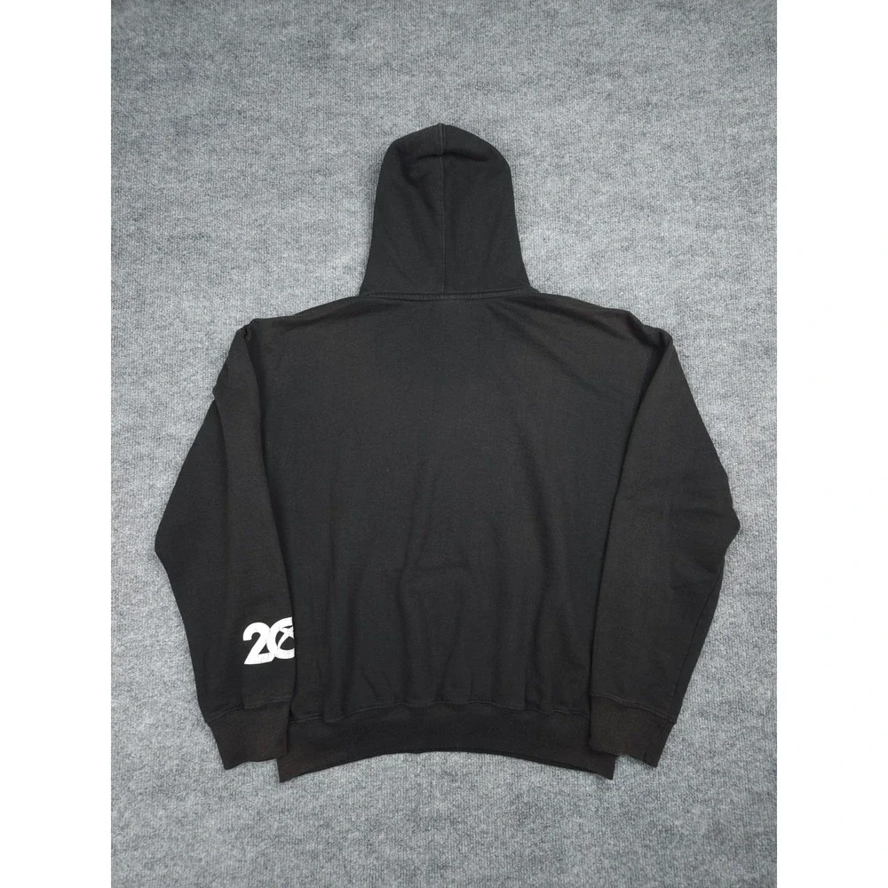 X-Box Gaming Hoodie Men's Medium Black Graphic 20th Anniversary Faded Ripple - Picture 4 of 10